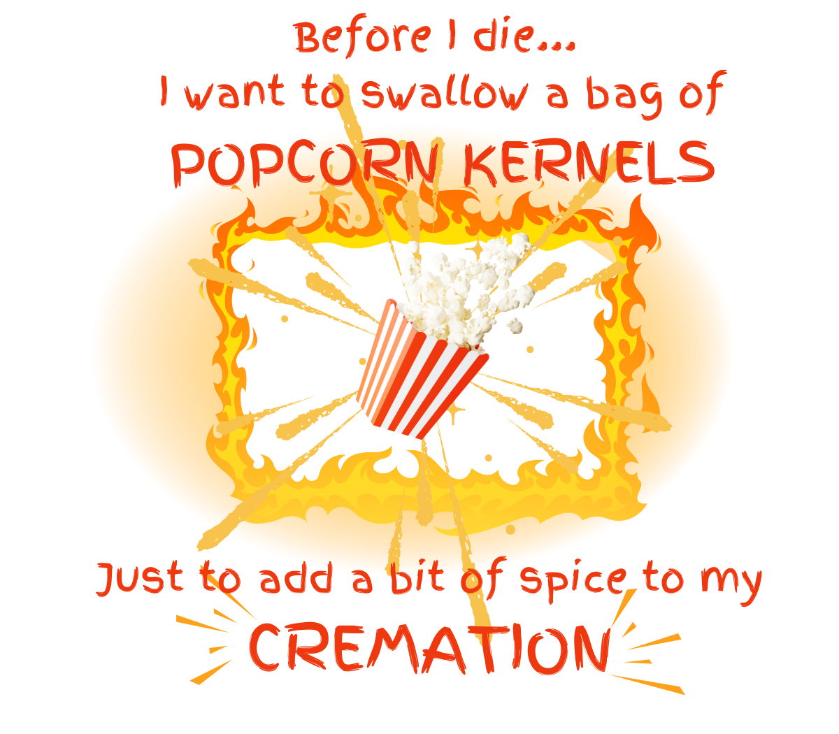 Popcorn Funeral! (Mug)