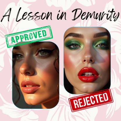 A Lesson in Demurity! (Demure Unisex T-Shirt)