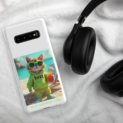 Kitty Cat Brat Summer Vibe case for Samsung®