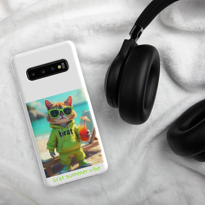 Kitty Cat Brat Summer Vibe case for Samsung®