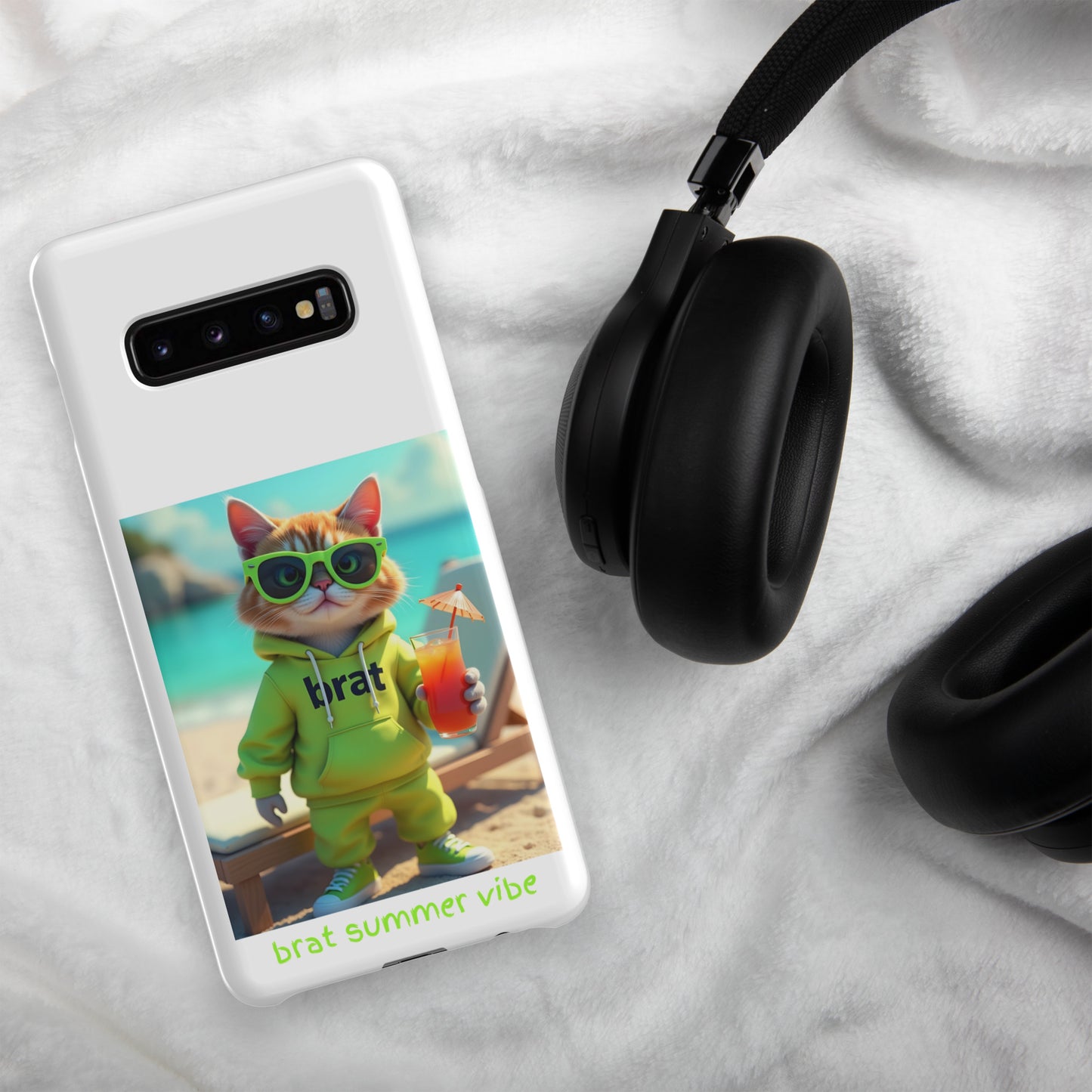 Kitty Cat Brat Summer Vibe case for Samsung®