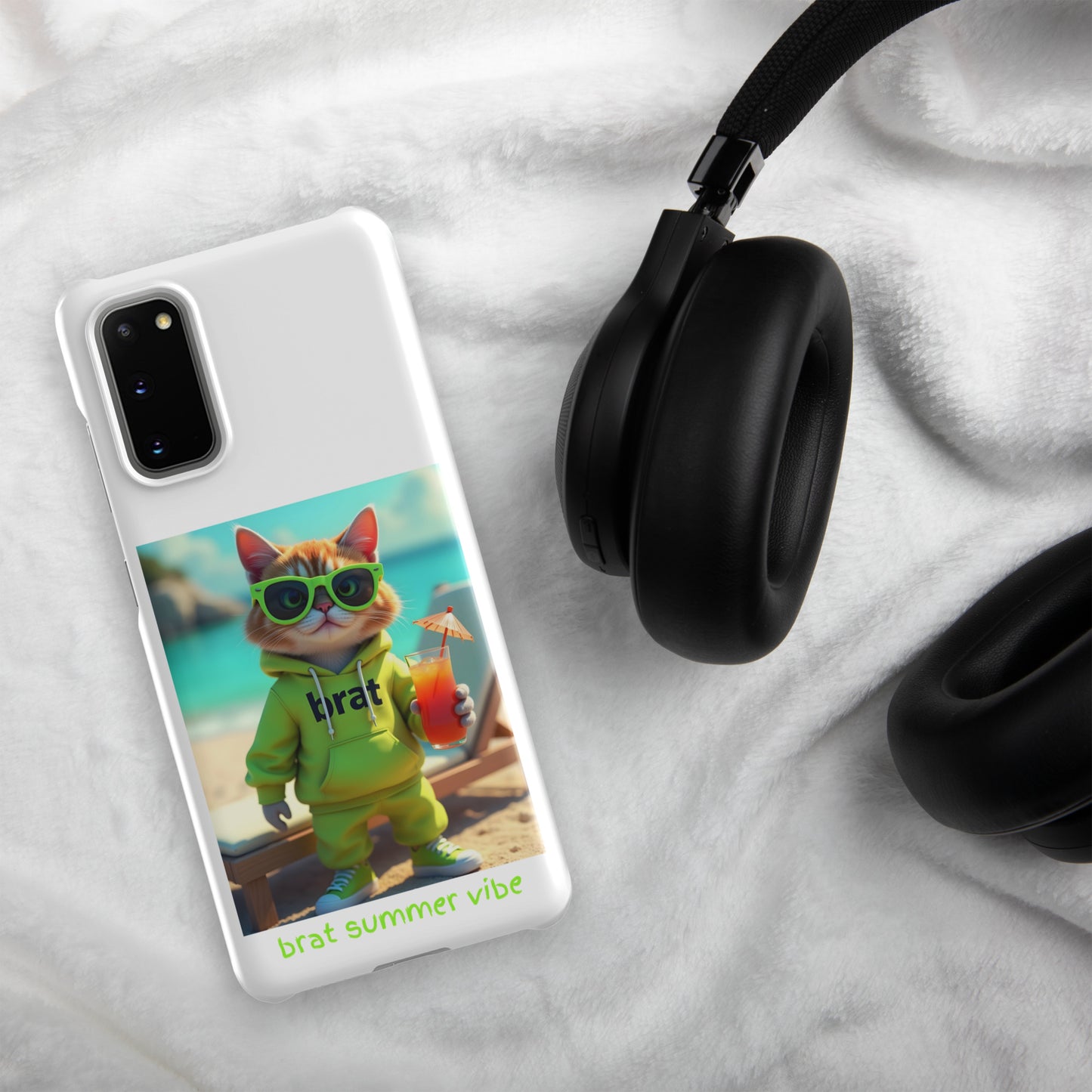 Kitty Cat Brat Summer Vibe case for Samsung®