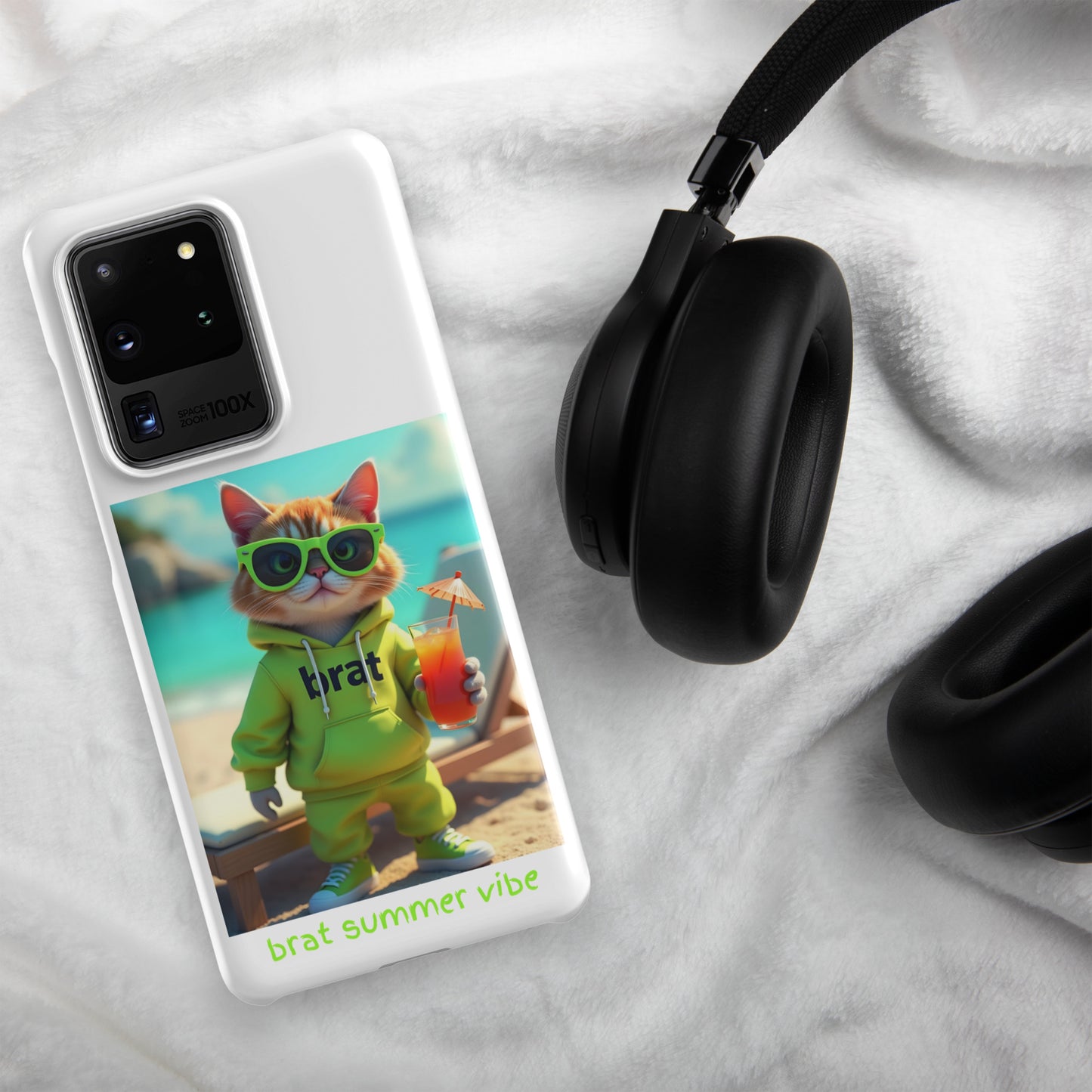 Kitty Cat Brat Summer Vibe case for Samsung®