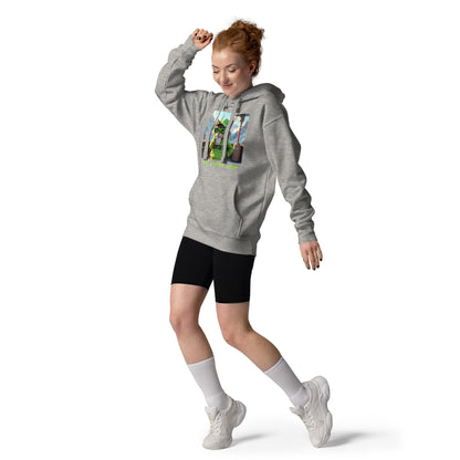 Kitty Cat Brat Winter Vibe - Alps Edition (Unisex Hoodie)