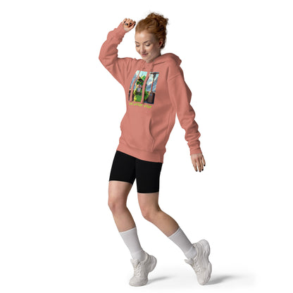 Kitty Cat Brat Winter Vibe - Alps Edition (Unisex Hoodie)