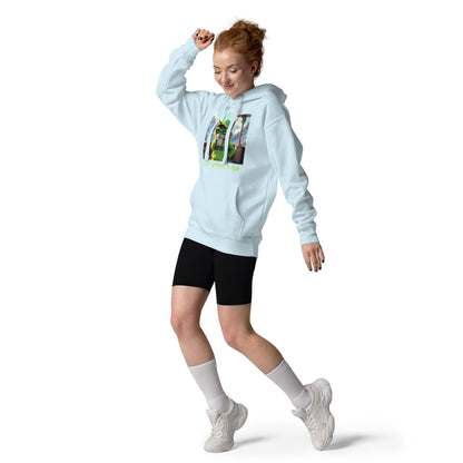 Kitty Cat Brat Winter Vibe - Alps Edition (Unisex Hoodie)