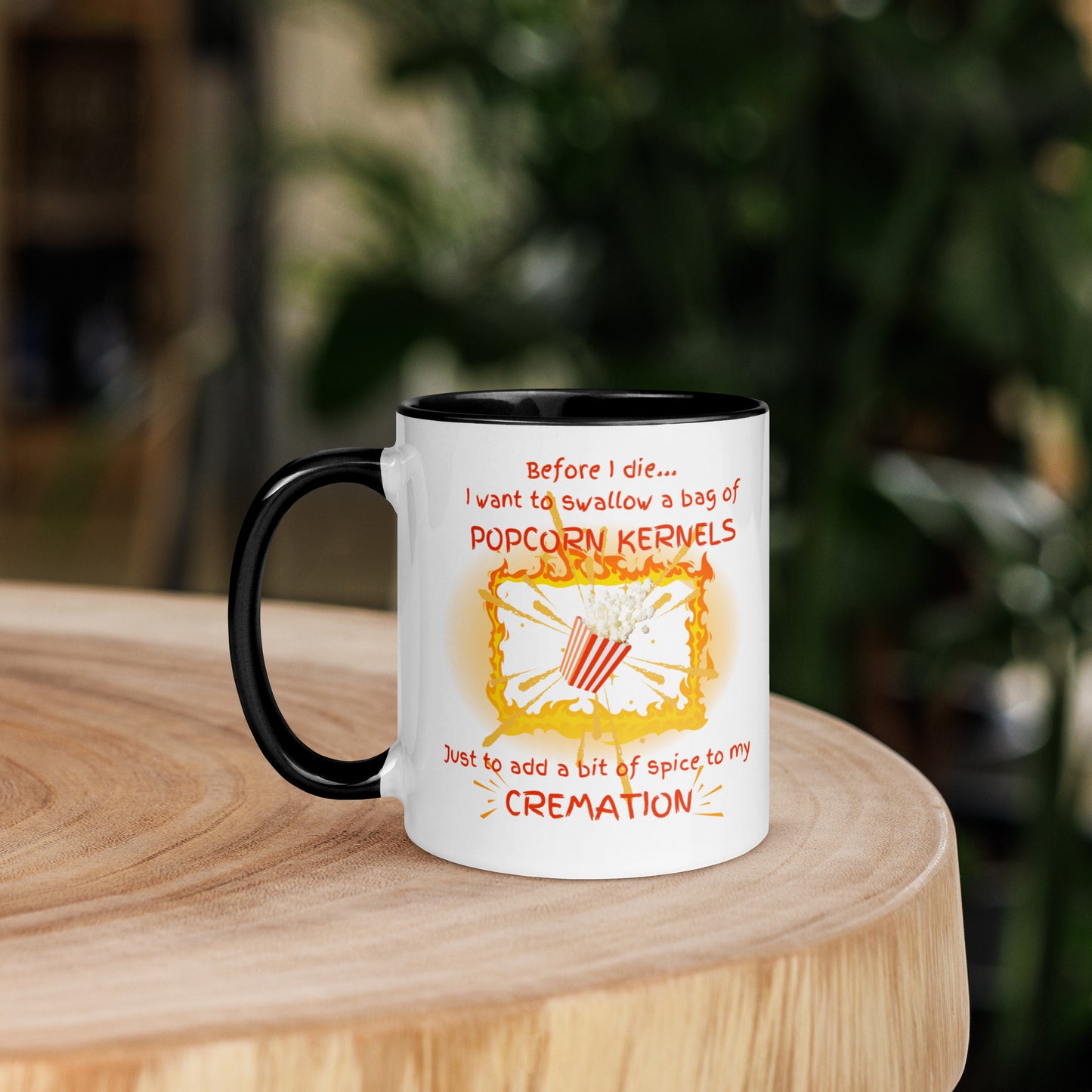 Popcorn Funeral! (Mug)