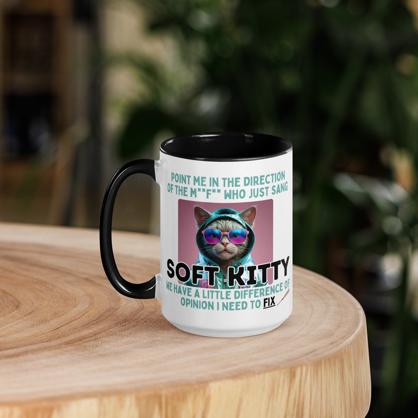 Soft Kitty? More like Gangsta Kitty! (Mug)