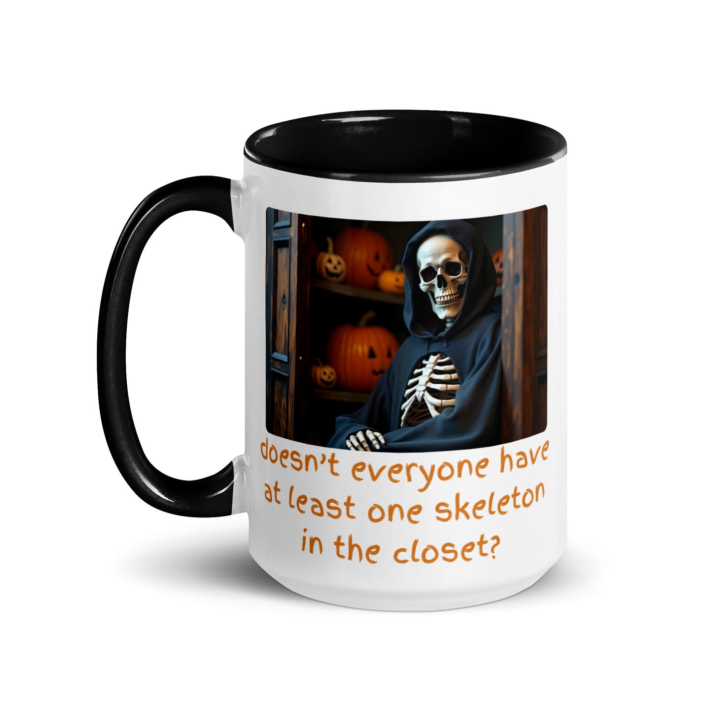 Skeleton in The Closet. (Mug)