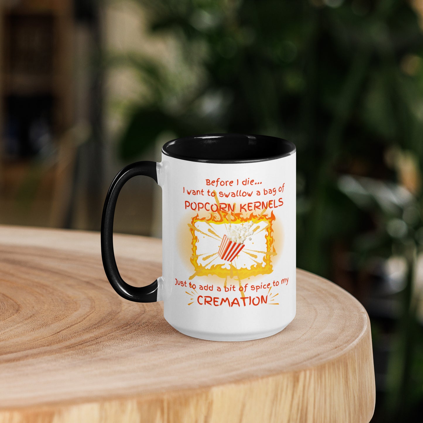 Popcorn Funeral! (Mug)
