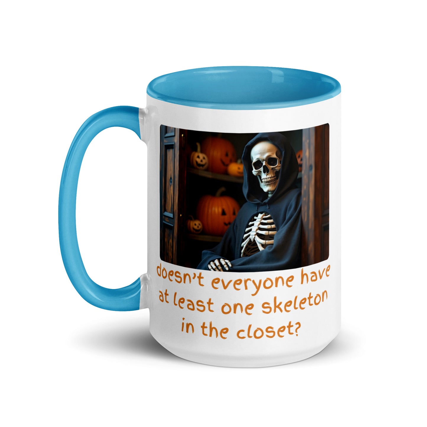 Skeleton in The Closet. (Mug)