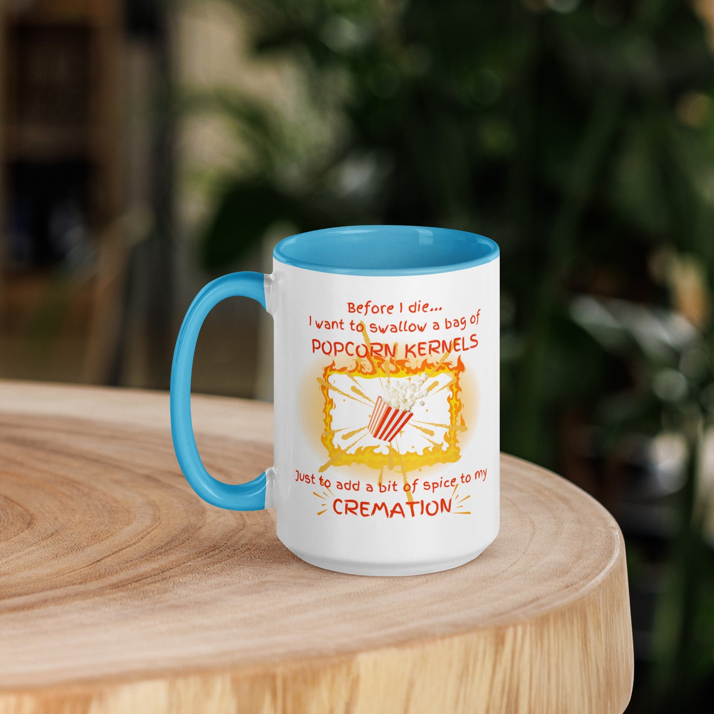 Popcorn Funeral! (Mug)
