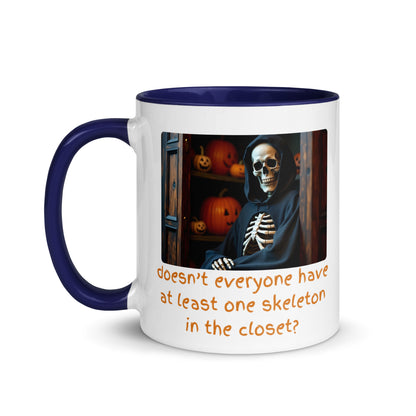 Skeleton in The Closet. (Mug)