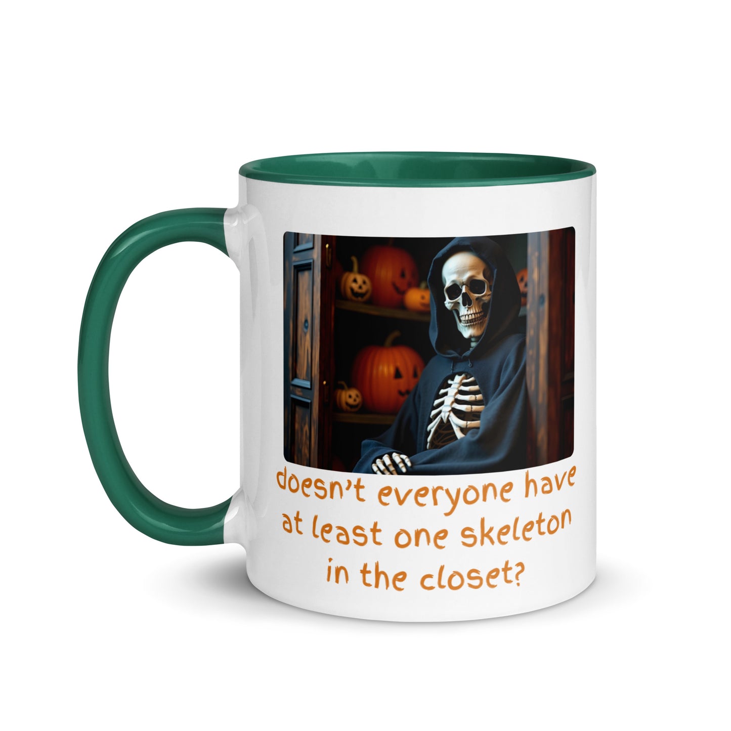 Skeleton in The Closet. (Mug)