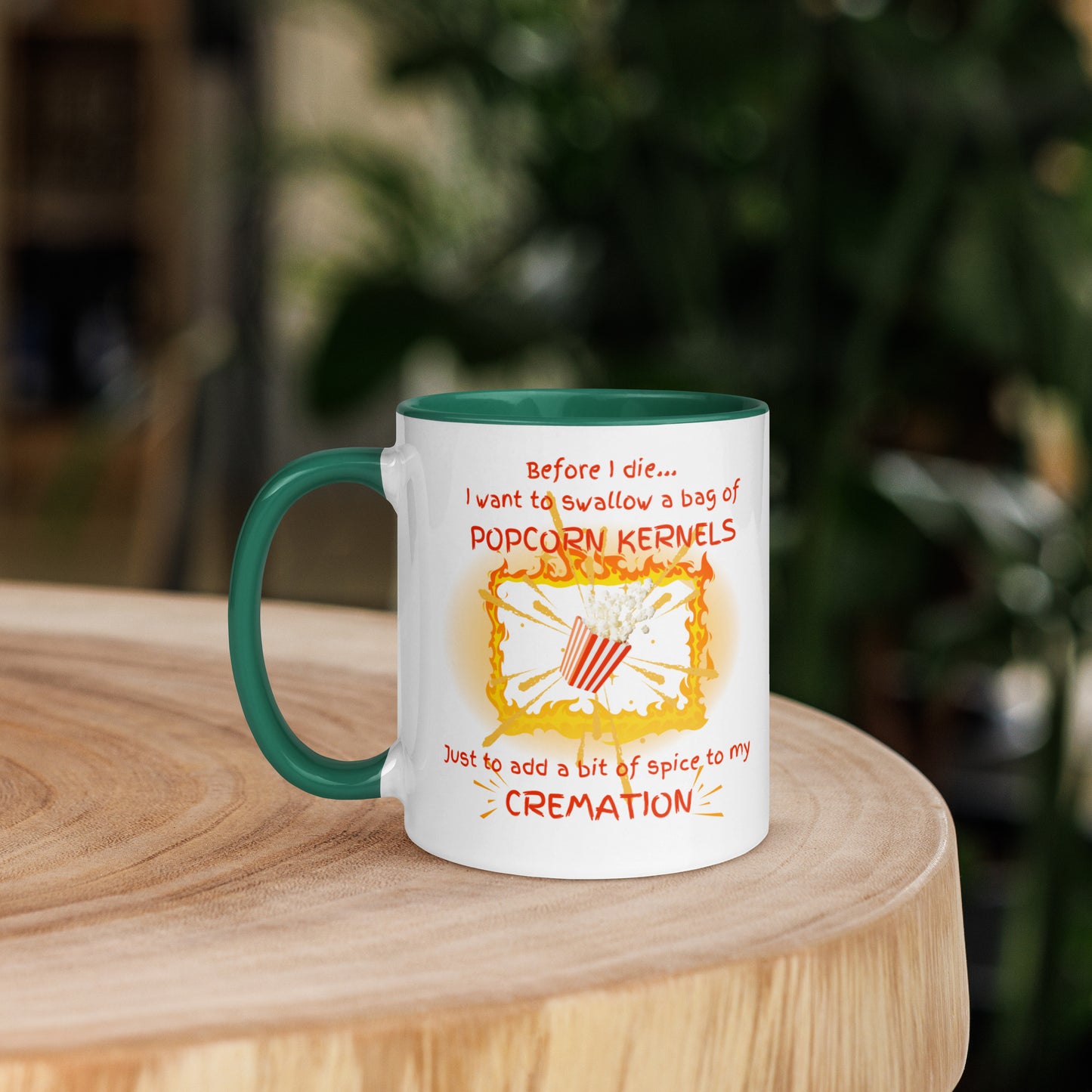 Popcorn Funeral! (Mug)