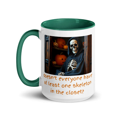 Skeleton in The Closet. (Mug)