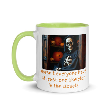 Skeleton in The Closet. (Mug)