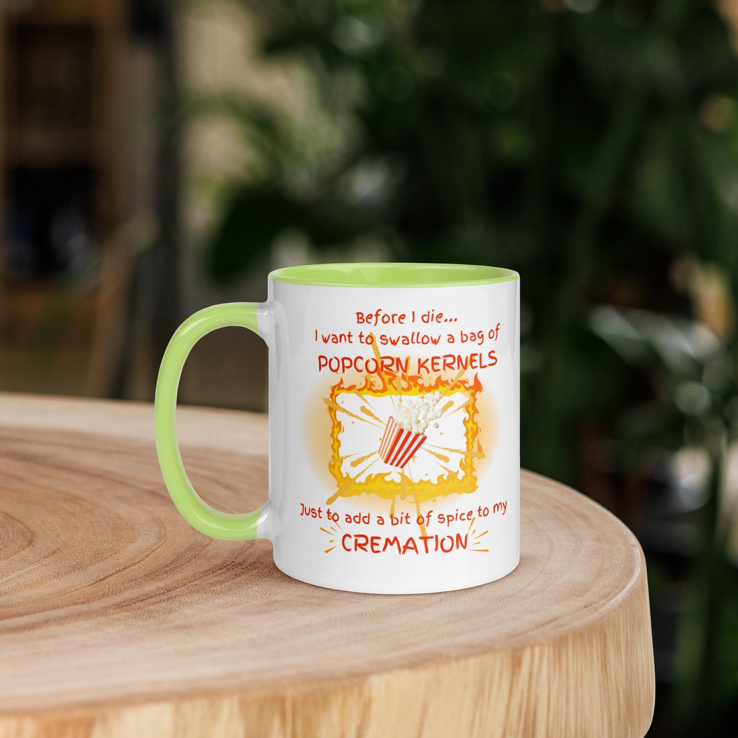 Popcorn Funeral! (Mug)