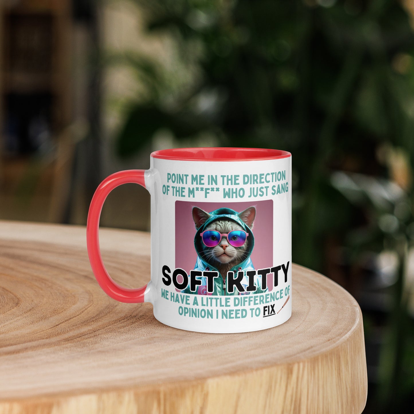 Soft Kitty? More like Gangsta Kitty! (Mug)