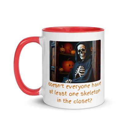 Skeleton in The Closet. (Mug)