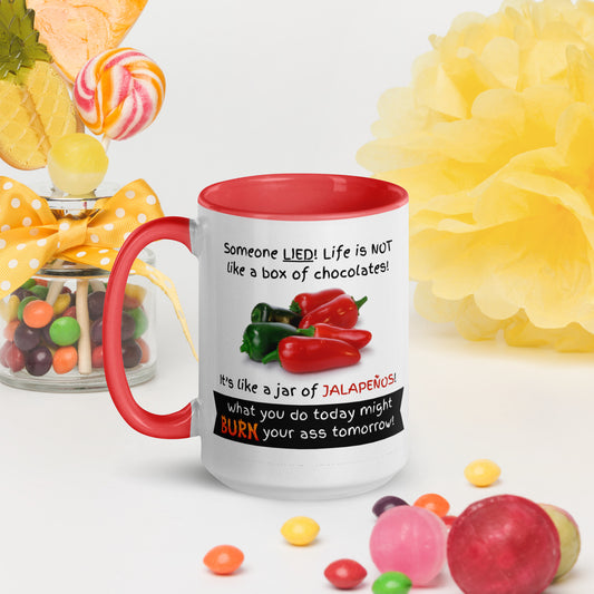 Chocolates or Jalapenos? (Mug)