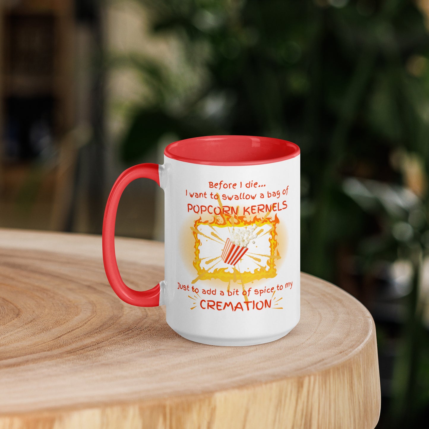 Popcorn Funeral! (Mug)