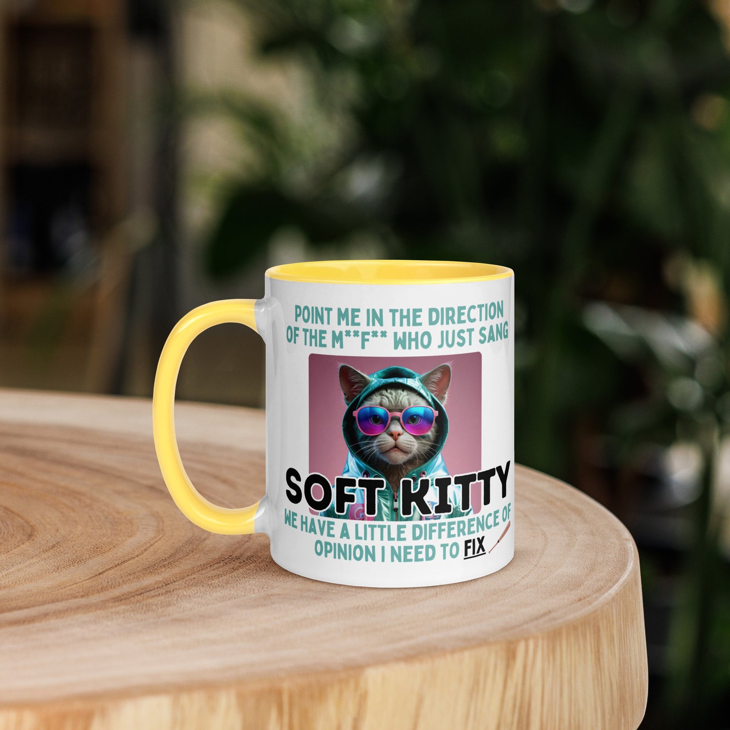 Soft Kitty? More like Gangsta Kitty! (Mug)