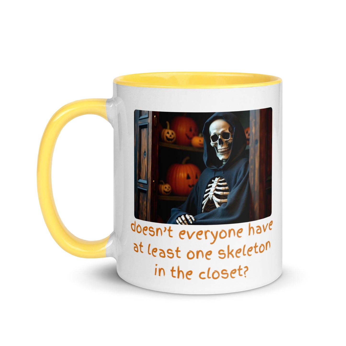 Skeleton in The Closet. (Mug)