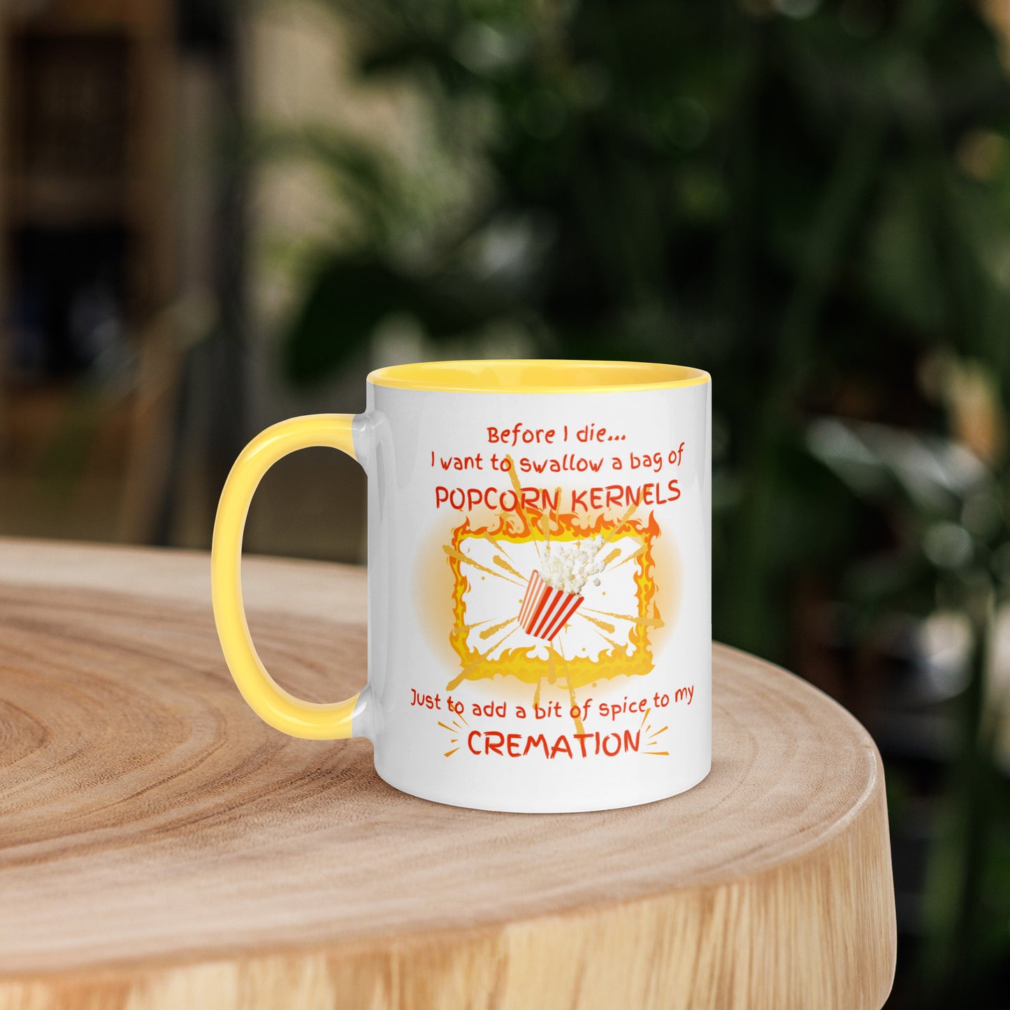 Popcorn Funeral! (Mug)